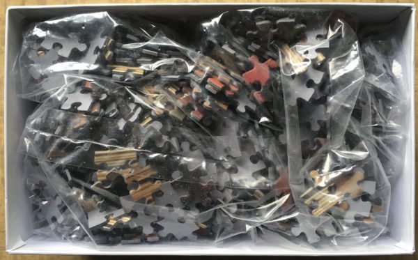 Image of the puzzle 1000, Martoz, The Last Judgement, Hieronymus Bosch, Sealed Bag, Picture of the bag