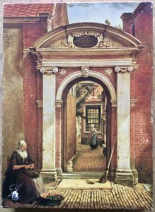 Image of the puzzle 500, Haarlem, Old Yard in the Netherlands, by Wybrand Hendricks, Complete, Picture of the box