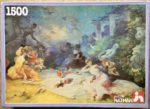 Image of the puzzle 1500, Nathan, Picnic on the Grass, by Jules Chéret, Complete, Picture of the box