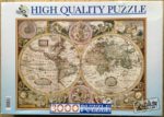Image of the puzzle 3000, Clementoni, Old Map, Factory Sealed, Picture of the box
