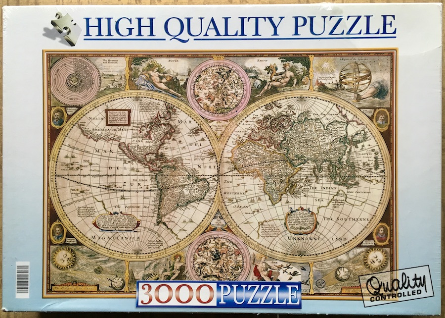 Clementoni - Puzzle 3000 piezas Mapa Antiguo, puzzle adulto (33531),  price tracker / seguimiento,  los gráficos de historial de  precios,  los relojes de precios,  alertas de caída de precios