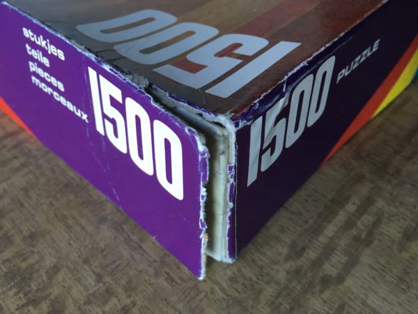 Image of the puzzle 1500, FNP, Coronation of Napoleon, by Jacques-Louis David, Incomplete, Picture of the corner