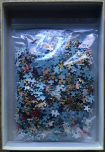 Image of the puzzle 1000, Jumbo, Thermes de Cauterets, Maurice Pallandre, Complete, Picture of the bag