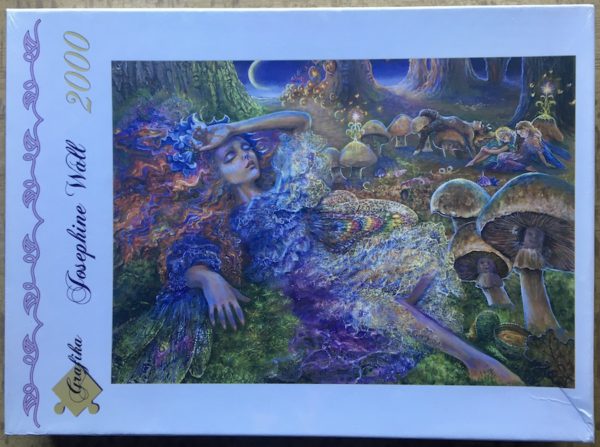 Image of the puzzle 2000, Grafika, After the Fairy Ball, by Josephine Wall, Factory Sealed, Picture of the box