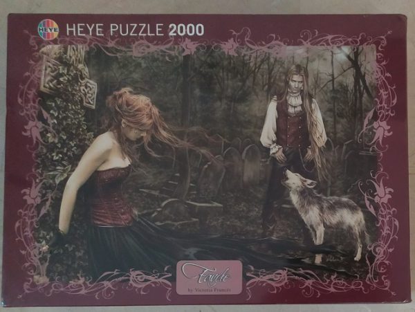 Image of the puzzle 2000, Heye, Wolf, by Victoria Frances, Factory Sealed, Picture of the box