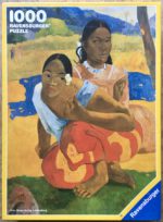Image of the puzzle 1000, Ravensburger, Two Women, by Paul Gauguin, Complete, Picture of the box