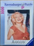 Image of the puzzle 1000, Ravensburger, Marilyn, by Bruno Bernard, Complete, Picture of the box