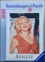 Image of the puzzle 1000, Ravensburger, Marilyn, by Bruno Bernard, Complete, Picture of the box