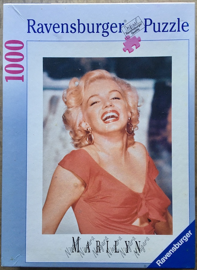 1000, Ravensburger, Marilyn, Bruno Bernard - Rare Puzzles