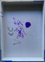 Image of the puzzle 1000, Ravensburger, Marilyn, by Bruno Bernard, Complete, Picture of the inside of the lid