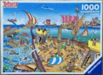 Image of the puzzle 1000, Ravensburger, Sea Battle, by Goscinny & Uderzo, Complete, Picture of the box
