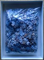 Image of the puzzle 1000, Yanoman, Moonrise, Tsuyoshi Nagano, Complete, Picture of the bag