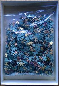 Image of the puzzle 1500, Editrice Giochi, Aquarius, by Ceci & Carabelli, Complete, Picture of the bag