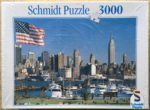 Image of the puzzle 3000, Schmidt, New York Skyline, Factory Sealed, Picture of the box