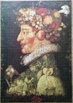 Image of the puzzle 1000, Ravensburger, Spring, by Giuseppe Arcimboldo, Complete, Picture of the puzzle