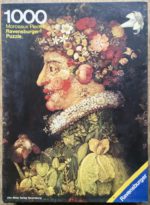 Image of the puzzle 1000, Ravensburger, Spring, by Giuseppe Arcimboldo, Complete, Picture of the box
