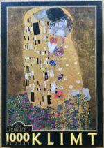 Image of the puzzle 1000, D-Toys, The Kiss, by Gustav Klimt, Complete, Picture of the box