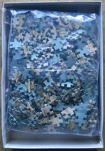 Image of the puzzle 500, Organon, Nereid with Hippocampus and Two Dolphins, Sealed Bag, Picture of the bag