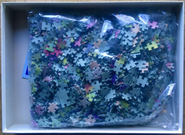 Image of the puzzle 1500, Ravensburger, The Curious Kitten, Sealed Bag, Picture of the bag