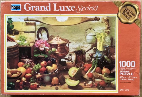 Image of the puzzle 1000, Hope, Still Life, Complete, Picture of the box