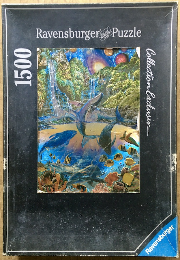 1500, Ravensburger, Wonderful Earth, by Christian Riese Lassen, Complete, 2022-01-23 Image of the puzzle 1500, Ravensburger, Wonderful Earth, by Christian Riese Lassen, Complete, Picture of the box