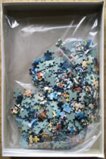 Image of the puzzle 500, Piatnik, Elevation of St. Pölten to City by Bishop Konrad II of Passau, by Helmut Kand, Complete, Picture of the bag