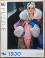 Image of the puzzle 1500, MB, Colors of the Night, by Bernard Peltriaux, Complete, Picture of the box