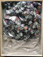 Image of the puzzle 1500, MB, Colors of the Night, by Bernard Peltriaux, Complete, Picture of the bag