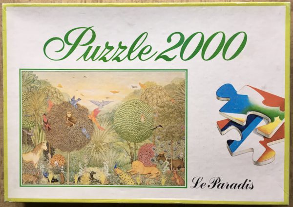 Image of the puzzle 2000, Unknown, Le Paradis, Complete, Picture of the box