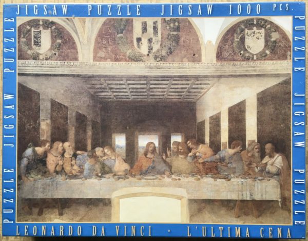 Image of the puzzle 1000, Impronte Edizioni, The Last Supper, by Leonardo da Vinci, Picture of the box