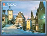 Image of the puzzle 1500, MB, Rothenburg, Germany, Sealed Bag, Picture of the box