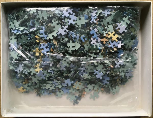 Image of the puzzle 1500, MB, Rothenburg, Germany, Sealed Bag, Picture of the bag