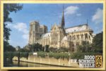 Image of the puzzle 2000, F.X. Schmid, Notre Dame, Paris, by Toni Schneiders, Factory Sealed, Picture of the box