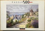 Image of the puzzle 500, Nathan, Breton Mill, by Vincent de Roses, Complete, Picture of the box