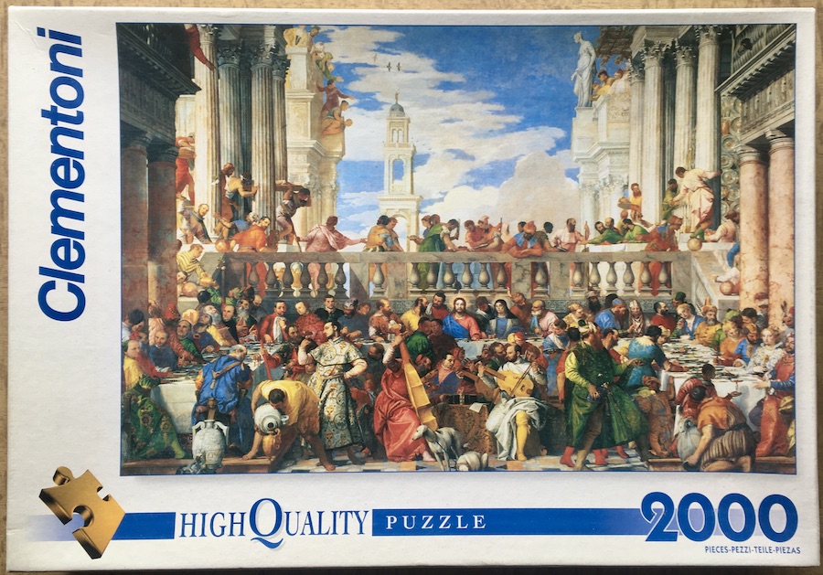2000, Clementoni, The Marriage in Cana, Veronese - Rare Puzzles