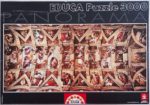 Image of the puzzle 3000, Educa, Sistine Chapel, by Michelangelo, Sealed Bag, Picture of the box
