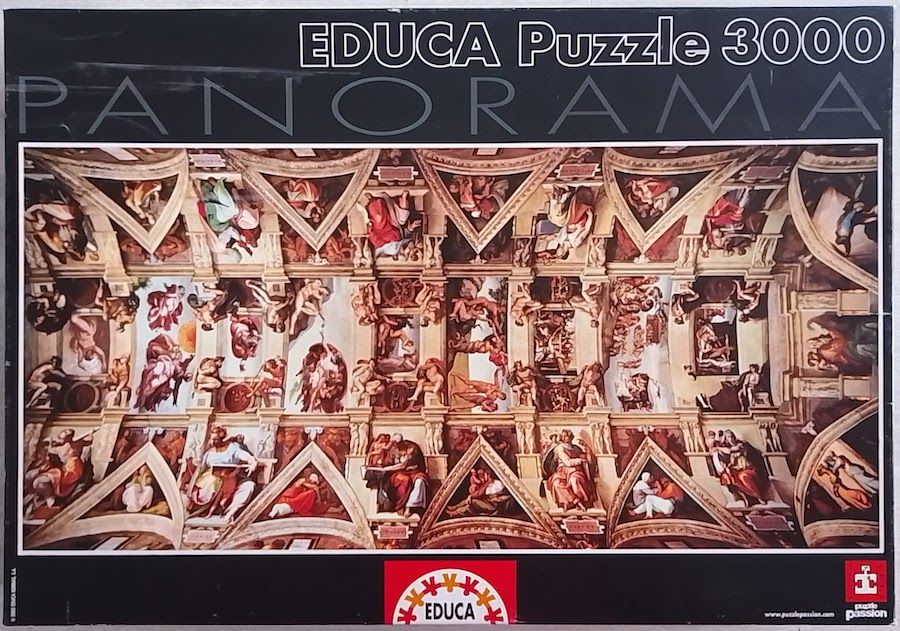 NEW Clementoni 3000 Piece Puzzle Michelangelo Sistine Chapel Ceiling RARE