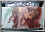 Image of the puzzle 12000, Ravensburger, The Creation of Adam, by Michelangelo, Sealed Bag, Picture of the contents