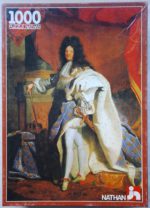Image of the puzzle 1000, Nathan, Louis XIV, Hyacinthe Rigaud, Sealed Bag, Picture of the box