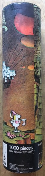 Image of the puzzle 1000, Playfair, Party Puzzle 3217, Guillermo Mordillo, Complete, Picture of the box