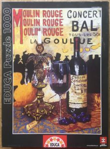 Image of the puzzle 1000, Educa, Moulin Rouge, Viktor Shvaiko, Complete, Picture of the puzzle