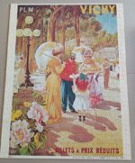 Image of the puzzle 1000, MB, Vichy, Billets à Prix Réduits, Gray & Tanconville, Complete, Picture of the puzzle
