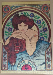 Image of the puzzle 1500, Editrice Giochi, Capricorno, Complete, Picture of the puzzle