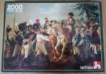 Image of the puzzle 2000, Nathan, Napoleon and the Bavarian Troops, by Jean-Baptiste Debret, Sealed Bag, Picture of the box