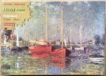 Image of the puzzle 1000, Nathan, Argenteuil, Claude Monet, Complete, Picture of the box