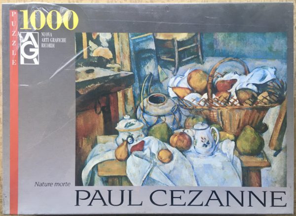 Image of the puzzle 1000, Ricordi, Nature Morte, by Paul Cézanne, Factory Sealed, Picture of the box