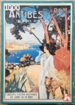 Image of the puzzle 1000, Nathan, Travel Poster, by David Dellepiane, Incomplete, Picture of the box