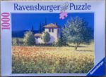 Image of the puzzle 1000, Ravensburger, Tuscany, by David Short, Complete, Picture of the box