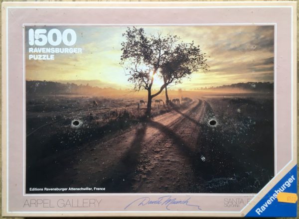 Image of the puzzle 1500, Ravensburger, Autumn Evening, by David Muench, Factory Sealed, Picture of the box