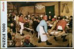 Image of the puzzle 1000, Piatnik, Peasant Wedding, by Pieter Bruegel the Elder, Complete, Picture of the box